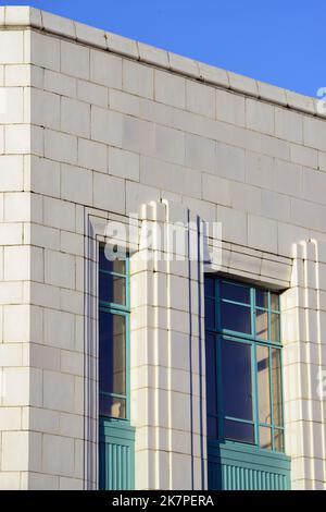 Art Deco architecture - a building in Aberystwyth, Ceredigion, Wales, UK Stock Photo