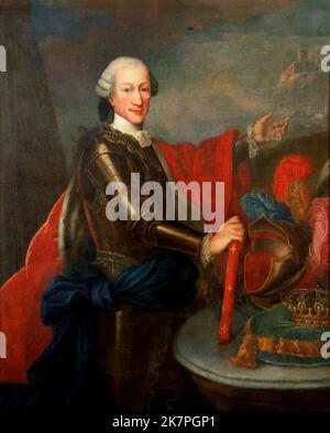 Victor Amadeus III of Sardinia. (1726 – 1796) King of Sardinia from 1773 to his death. Stock Photo