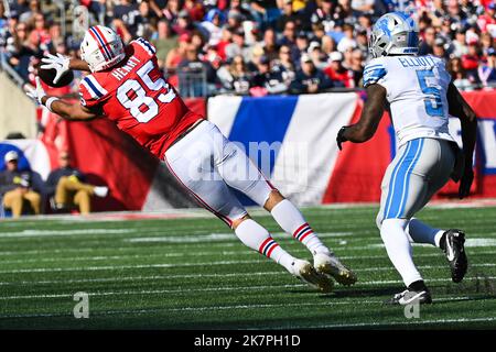 Detroit Lions tight end Hunter Bryant plays during the second half of an  NFL football game against the Minnesota Vikings, Sunday, Jan. 3, 2021, in  Detroit. (AP Photo/Al Goldis Stock Photo - Alamy