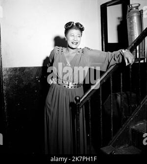 Ella Fitzgerald, Ella Jane Fitzgerald (1917 – 1996) American jazz singer Stock Photo
