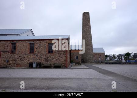 Pool Camborne Cornwall UK 10 18 2022 South Croft Mine Stock Photo