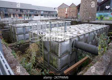 Pool Camborne Cornwall UK 10 18 2022 South Croft Mine Stock Photo