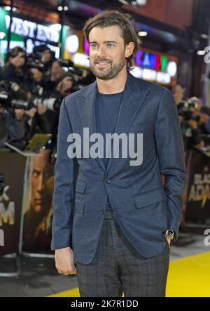Jack Whitehall attending the UK premiere of Black Adam at Cineworld Leicester Square in London. Picture date: Tuesday October 18, 2022.
