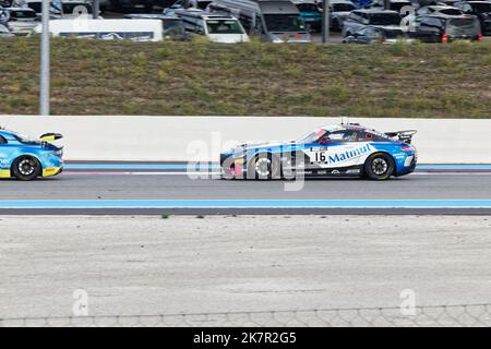 French GT4 Championship Paul Ricard, Le Castellet, FRANCE, 16/10/2022 Florent 'MrCrash' B. Stock Photo