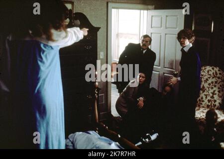 Linda Blair and Ellen Burstyn in "The Exorcist", (1973) Warner Bros ...