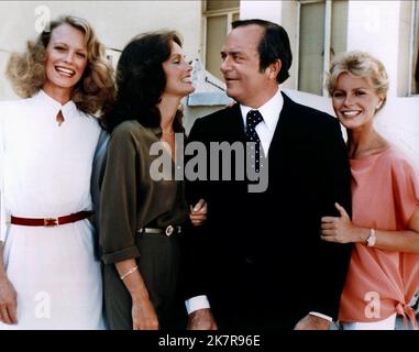 Shelley Hack, Jaclyn Smith, David Doyle & Cheryl Ladd Television: Charlie'S Angels (TV-Serie) Characters: Tiffany Welles,Kelly Garrett,John Bosley & Kris Munroe  Usa 1976–1981, / 4. Staffel, Season 4 12 September 1979   **WARNING** This Photograph is for editorial use only and is the copyright of COLUMBIA PICTURES TELEVISION and/or the Photographer assigned by the Film or Production Company and can only be reproduced by publications in conjunction with the promotion of the above Film. A Mandatory Credit To COLUMBIA PICTURES TELEVISION is required. The Photographer should also be credited when Stock Photo