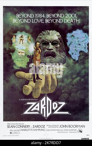 Sean Connery Poster Film: Zardoz (UK 1974)   Director: John Boorman 06 February 1974   **WARNING** This Photograph is for editorial use only and is the copyright of 20TH CENTURY FOX and/or the Photographer assigned by the Film or Production Company and can only be reproduced by publications in conjunction with the promotion of the above Film. A Mandatory Credit To 20TH CENTURY FOX is required. The Photographer should also be credited when known. No commercial use can be granted without written authority from the Film Company. Stock Photo