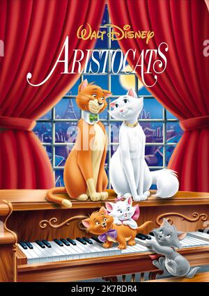 Movie Poster Film: The Aristocats (USA 1970) Director: Wolfgang ...