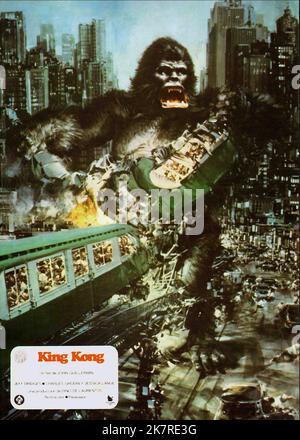 KING KONG / King Kong USA 1976 / John Guillermin Szene mit JEFF BRIDGES