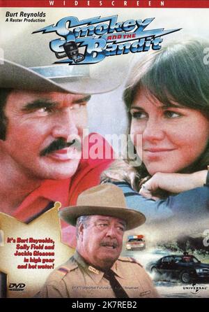 Burt Reynolds, Jackie Gleason & Sally Field Movie Poster Film: Smokey And The Bandit (USA 1977)   Director: Hal Needham 19 May 1977   **WARNING** This Photograph is for editorial use only and is the copyright of UNIVERSAL and/or the Photographer assigned by the Film or Production Company and can only be reproduced by publications in conjunction with the promotion of the above Film. A Mandatory Credit To UNIVERSAL is required. The Photographer should also be credited when known. No commercial use can be granted without written authority from the Film Company. Stock Photo