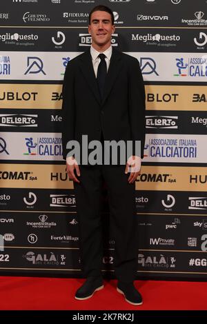 Dusan Vlahovic during the Gran Gala del Calcio AIC 2022 at Rho Fiera Milano, Milan, Italy on October 17, 2022 Stock Photo