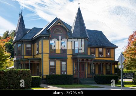 Vermont State Auditors office building in Montpelier, Vermont. Stock Photo