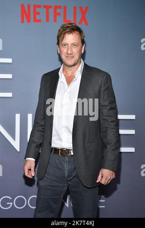 New York, USA. 18th Oct, 2022. Charles Graeber attends the special screening of The Good Nurse at The Paris Theater in New York, NY, October 18, 2022. (Photo by Anthony Behar/Sipa USA) Credit: Sipa USA/Alamy Live News Stock Photo