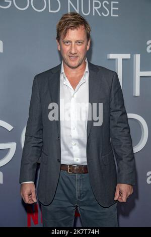 NEW YORK, NEW YORK - OCTOBER 18: Charles Graeber attends Netflix's 'The Good Nurse' New York Screening at Paris Theater on October 18, 2022 in New York City. Credit: Ron Adar/Alamy Live News Stock Photo