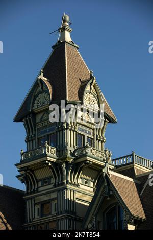 The Victorian Carson Mansion Eureka Humboldt County CALIFORNIA Stock ...