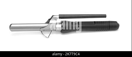Curling Iron isolated on white background Stock Photo