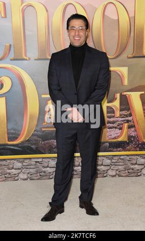 Los Angeles, CA. 18th Oct, 2022. Adam Ray at arrivals for THE SCHOOL FOR GOOD AND EVIL Series Premiere on NETFLIX, Regency Village Theatre in Westwood, Los Angeles, CA October 18, 2022. Credit: Elizabeth Goodenough/Everett Collection/Alamy Live News Stock Photo