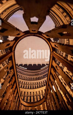 Anatomical Theatre of Padua, Palazzo del Bo, Padua, Italy Stock Photo