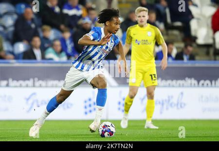 Huddersfield, England, 18th October 2022. Etienne Camara of Huddersfield Town in action  during the Sky Bet Championship match at the John Smith's Stadium, Huddersfield. Picture credit should read: Lexy Ilsley / Sportimage Stock Photo