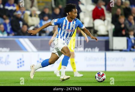 Huddersfield, England, 18th October 2022. Etienne Camara of Huddersfield Town in action  during the Sky Bet Championship match at the John Smith's Stadium, Huddersfield. Picture credit should read: Lexy Ilsley / Sportimage Stock Photo