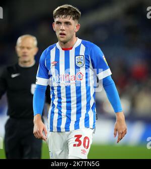 Huddersfield, England, 18th October 2022. Ben Jackson of Huddersfield Town  during the Sky Bet Championship match at the John Smith's Stadium, Huddersfield. Picture credit should read: Lexy Ilsley / Sportimage Stock Photo