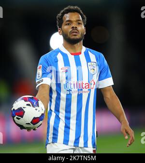 Huddersfield, England, 18th October 2022. Duane Holmes of Huddersfield Town  during the Sky Bet Championship match at the John Smith's Stadium, Huddersfield. Picture credit should read: Lexy Ilsley / Sportimage Stock Photo