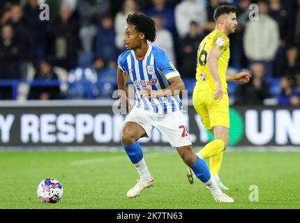 Huddersfield, England, 18th October 2022. Etienne Camara of Huddersfield Town in action  during the Sky Bet Championship match at the John Smith's Stadium, Huddersfield. Picture credit should read: Lexy Ilsley / Sportimage Stock Photo