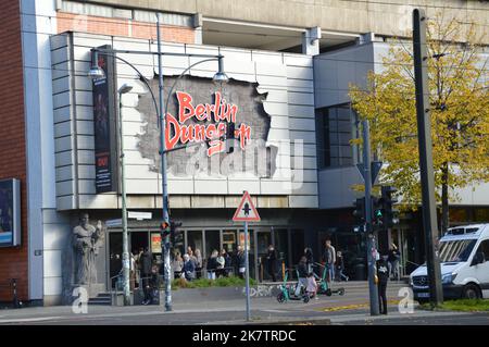 Berlin, Germany - October 16, 2022 - Berlin Dungeon tourist attraction at Spandauer Strasse in Mitte. (Markku Rainer Peltonen) Stock Photo