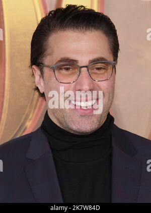 Los Angeles, USA. 18th Oct, 2022. Adam Ray arrives at the Netflix's THE SCHOOL FOR GOOD AND EVIL Premiere held at the Regency Village Theater in Westwood, CA on Tuesday, ?October 18, 2022. (Photo By Sthanlee B. Mirador/Sipa USA) Credit: Sipa USA/Alamy Live News Stock Photo