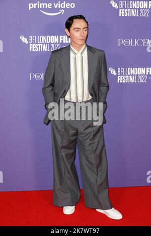 David Dawson attends the European premiere of 'My Policeman' at the Royal Festival Hall during the 66th BFI London Film Festival in London Stock Photo