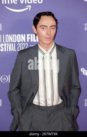 David Dawson attends the European premiere of 'My Policeman' at the Royal Festival Hall during the 66th BFI London Film Festival in London Stock Photo