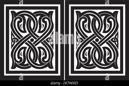 damask vintage baroque scroll ornament swirl. Victorian monogram heraldic shield swirl Stock Vector