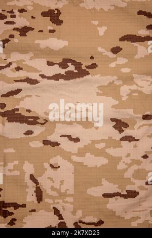 US marine desert marpat digital camouflage fabric texture background Stock Photo