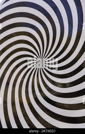 Spiral detail to perform hypnosis, mind control game Stock Photo