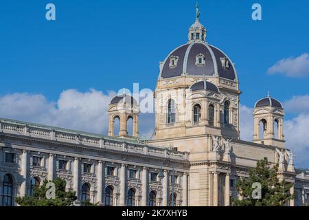 Art History Museum and Museum Quartier in Vienna Austria Stock Photo