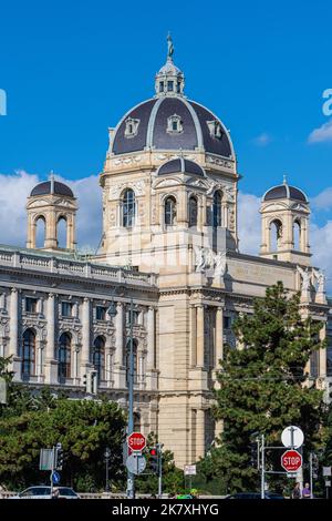 Art History Museum and Museum Quartier in Vienna Austria Stock Photo