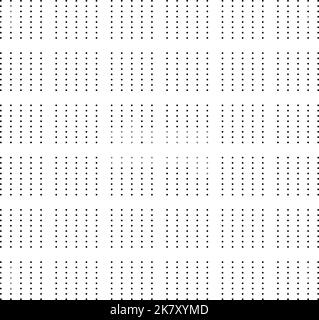 Seamless pattern made of precisely aligned vector dots, ideal geometry, trendy texture Stock Vector