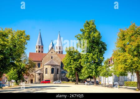 Church of Our Lady, Halberstadt, Germany Stock Photo