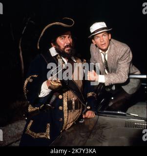 Peter Ustinov & Dean Jones Film: Blackbeard'S Ghost (USA 1968) Characters: Captain Blackbeard, Steve Walker  Director: Robert Stevenson 08 February 1968   **WARNING** This Photograph is for editorial use only and is the copyright of WALT DISNEY PRODUCTIONS and/or the Photographer assigned by the Film or Production Company and can only be reproduced by publications in conjunction with the promotion of the above Film. A Mandatory Credit To WALT DISNEY PRODUCTIONS is required. The Photographer should also be credited when known. No commercial use can be granted without written authority from the Stock Photo