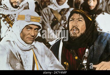 PETER O'TOOLE and ANTHONY QUINN in LAWRENCE OF ARABIA 1962 director ...