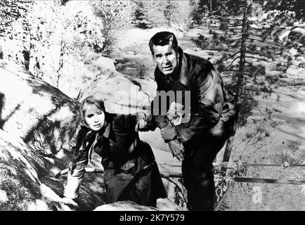 James Garner, Eva Marie Saint, on-set of the Film, 