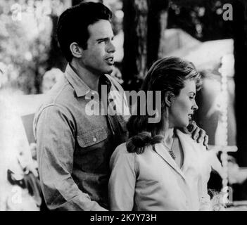 Warren Beatty, Jean Seberg Film: Lilith (1961) Characters: Vincent Bruce,Lilith Arthur  Director: Robert Rossen 20 September 1964   **WARNING** This Photograph is for editorial use only and is the copyright of COLUMBIA and/or the Photographer assigned by the Film or Production Company and can only be reproduced by publications in conjunction with the promotion of the above Film. A Mandatory Credit To COLUMBIA is required. The Photographer should also be credited when known. No commercial use can be granted without written authority from the Film Company. Stock Photo
