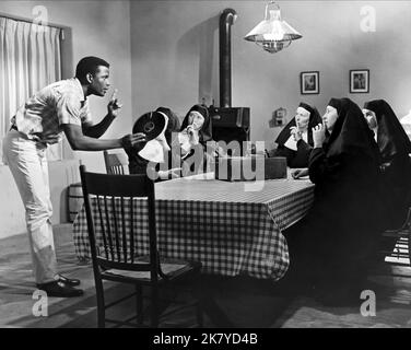 Sidney Poitier & Lilia Skala Film: Lilies Of The Field (1963 ...