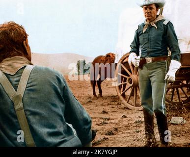 Audie Murphy Film: 40 Guns To Apache Pass (1962) Characters: Capt. Bruce Coburn  Director: William Witney 01 May 1967   **WARNING** This Photograph is for editorial use only and is the copyright of COLUMBIA and/or the Photographer assigned by the Film or Production Company and can only be reproduced by publications in conjunction with the promotion of the above Film. A Mandatory Credit To COLUMBIA is required. The Photographer should also be credited when known. No commercial use can be granted without written authority from the Film Company. Stock Photo