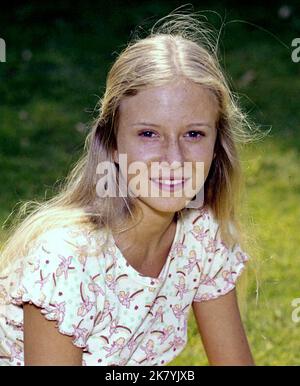 Eve Plumb Television: The Brady Bunch (1969) Characters: Jan Brady  26 September 1969   **WARNING** This Photograph is for editorial use only and is the copyright of PARAMOUNT and/or the Photographer assigned by the Film or Production Company and can only be reproduced by publications in conjunction with the promotion of the above Film. A Mandatory Credit To PARAMOUNT is required. The Photographer should also be credited when known. No commercial use can be granted without written authority from the Film Company. Stock Photo