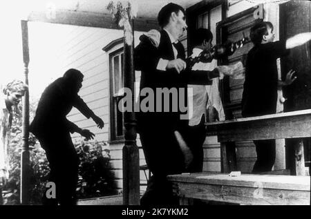 Zombie Scene Film: Night Of The Living Dead (USA 1968)   Director: George A. Romero 01 October 1968   **WARNING** This Photograph is for editorial use only and is the copyright of IMAGE TEN and/or the Photographer assigned by the Film or Production Company and can only be reproduced by publications in conjunction with the promotion of the above Film. A Mandatory Credit To IMAGE TEN is required. The Photographer should also be credited when known. No commercial use can be granted without written authority from the Film Company. Stock Photo