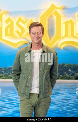 October 19, 2022, Madrid, Spain: EDWARD NORTON attends 'Glass Onion: A Knives Out Mystery' Photocall at Villamagna Hotel. (Credit Image: © Jack Abuin/ZUMA Press Wire) Stock Photo