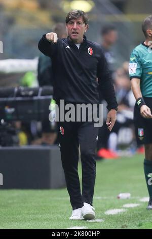 Parma, Italy. 19th Oct, 2022. Michele Mignani (SSC Bari) during Parma