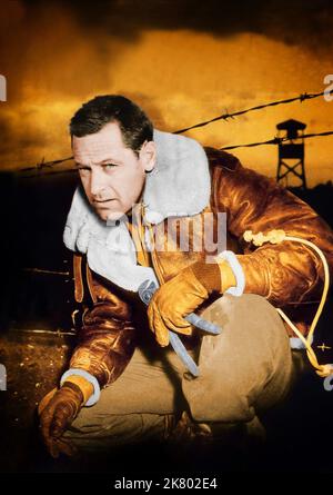 William Holden Film: Stalag 17 (USA 1953) Characters: Sgt. J.J. Sefton  Director: Billy Wilder 29 May 1953   **WARNING** This Photograph is for editorial use only and is the copyright of PARAMOUNT and/or the Photographer assigned by the Film or Production Company and can only be reproduced by publications in conjunction with the promotion of the above Film. A Mandatory Credit To PARAMOUNT is required. The Photographer should also be credited when known. No commercial use can be granted without written authority from the Film Company. Stock Photo