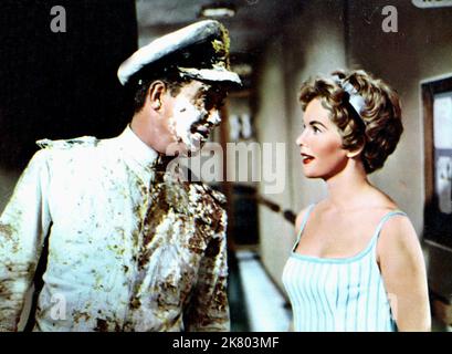 THE CAPTAIN'S TABLE, Peggy Cummins, John Gregson, Nadia Gray, 1959 ...
